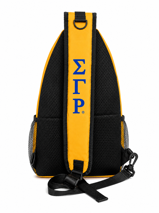 Sigma Gamma Rho Sling Bag: Greek Sorority Crossbody