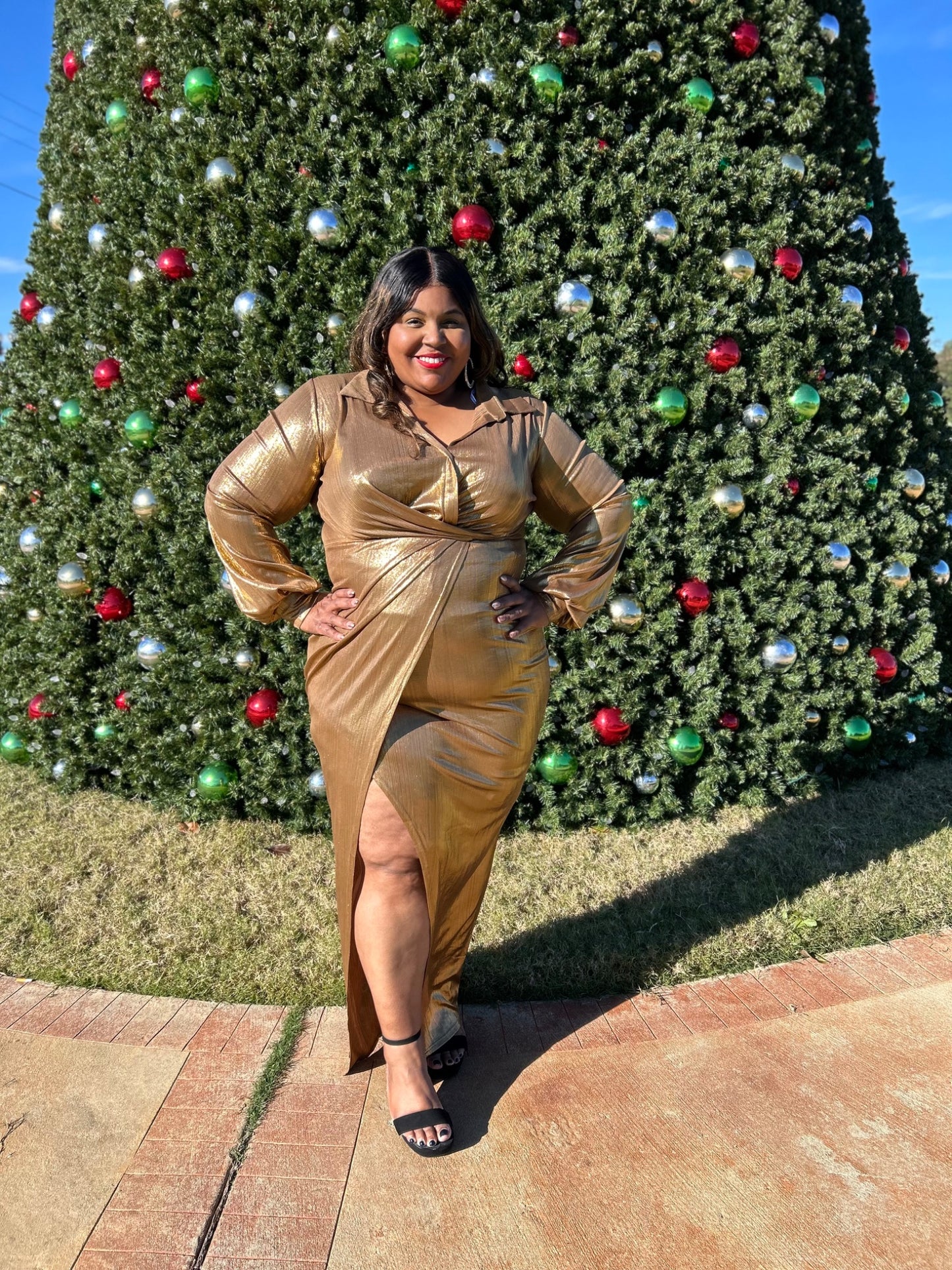 Golden Goddess Dress - 1