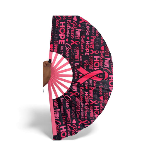 Breast Cancer Awareness Hand Fan
