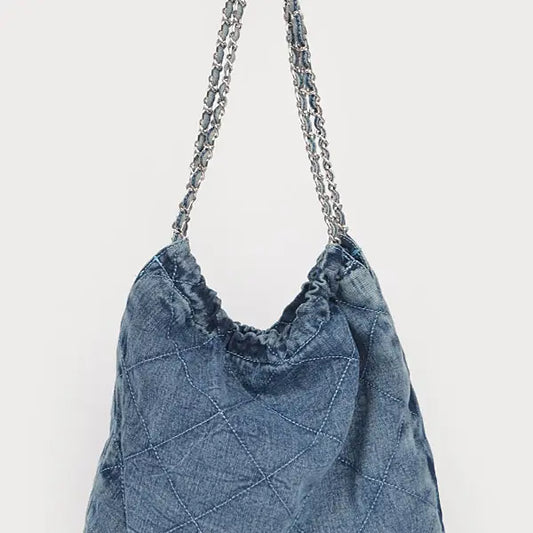Denim Quilted Bag