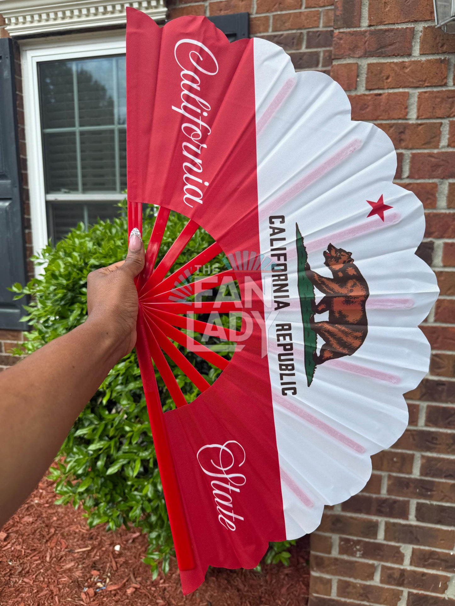 California Republic State Flag Clack Fan