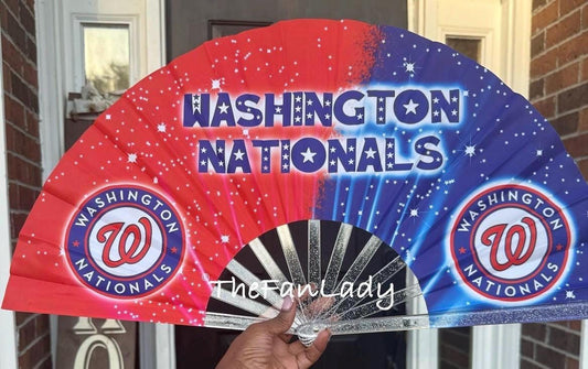 Washington Nationals Handheld Baseball Clack Fan