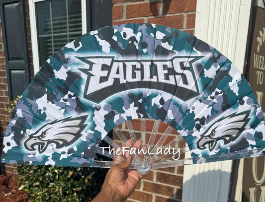 Philadelphia Eagles Handheld Folding Clack Fan