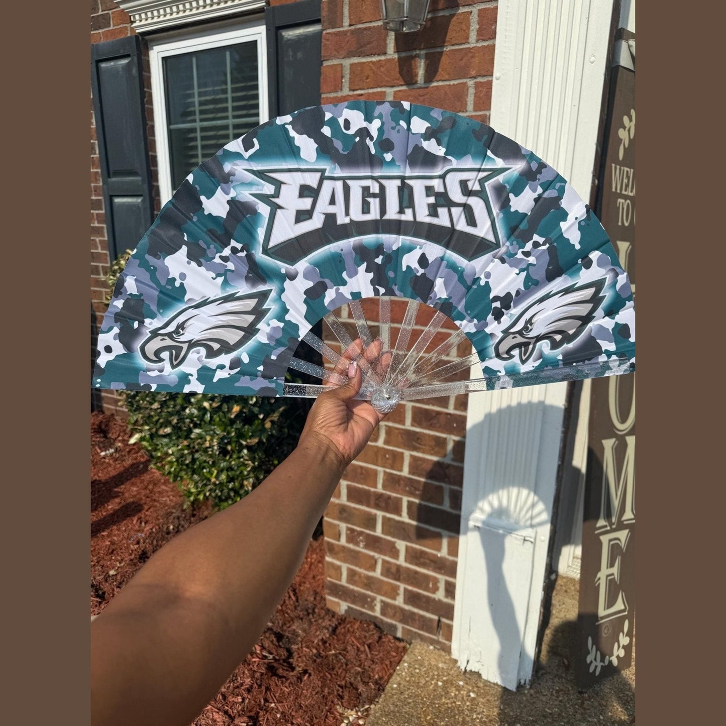 Philadelphia Eagles Clack Fan: NFL Game Day Hand Fan