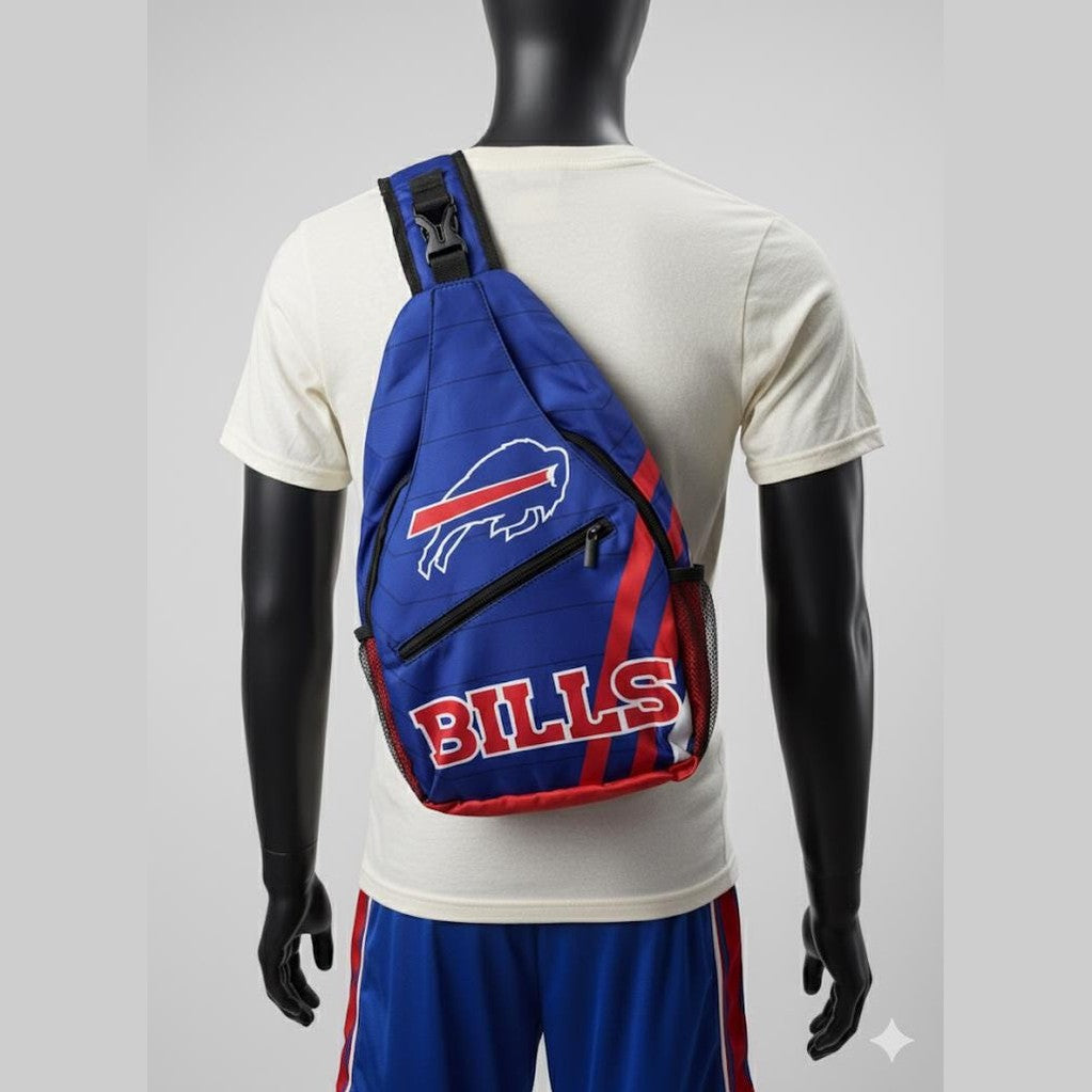 Buffalo Bills Sling Bag: Crossbody Backpack