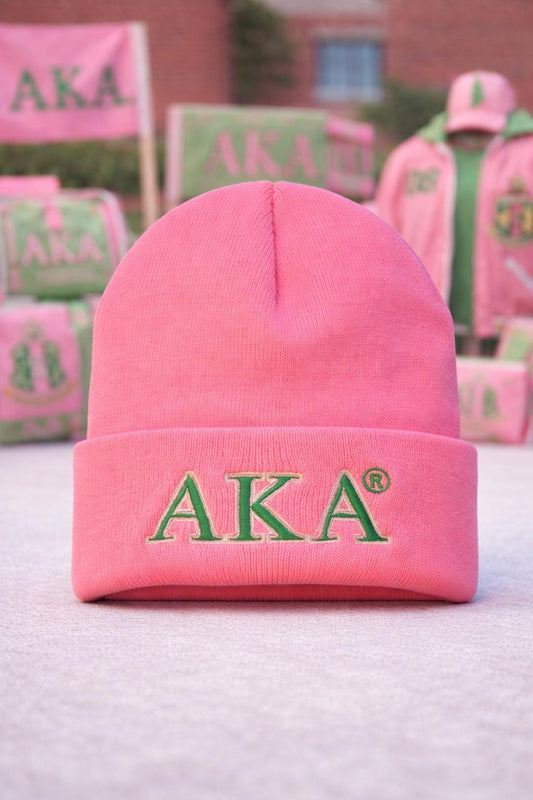 AKA Embroidered Beanie