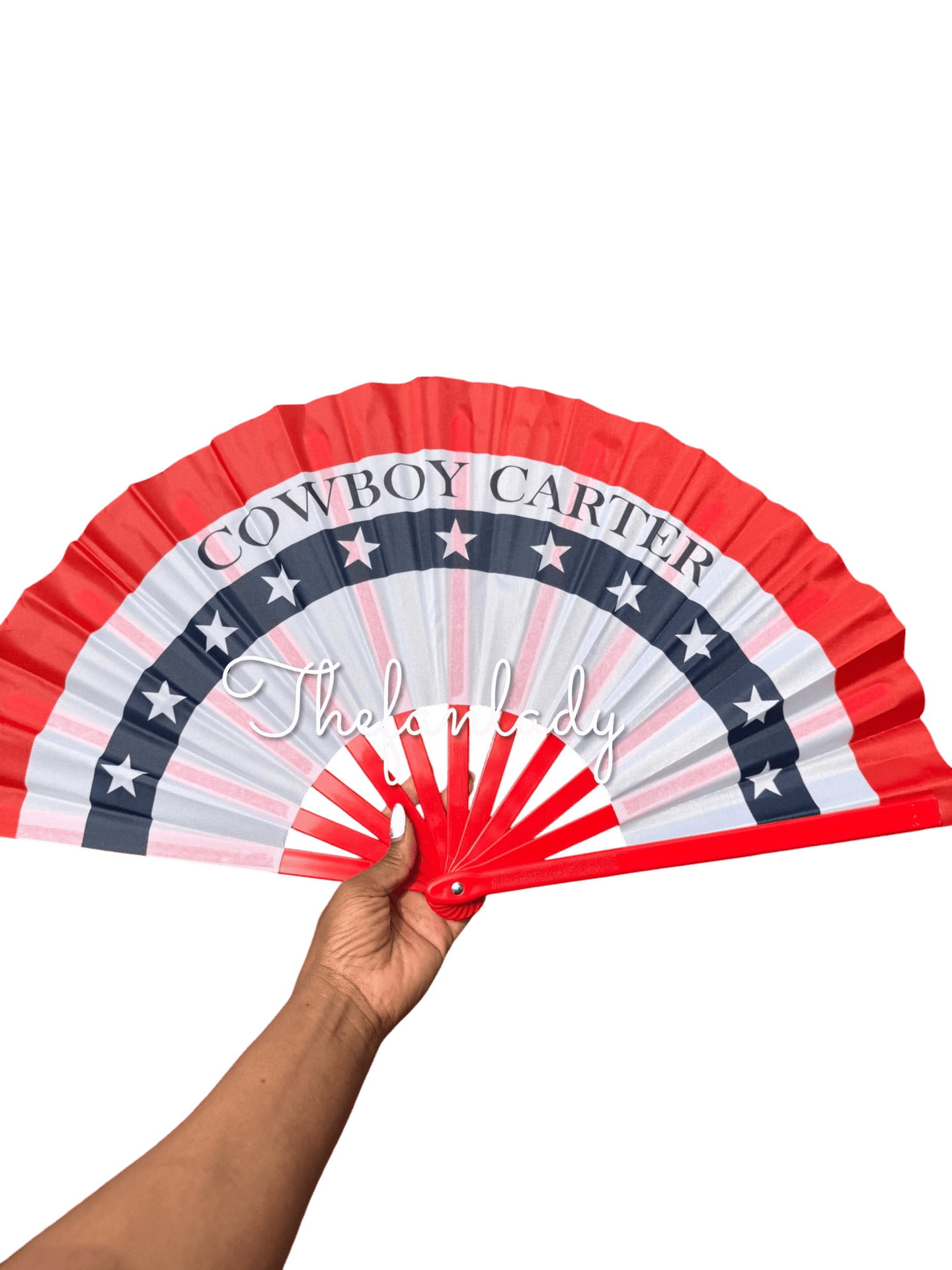 Cowboy Carter Clack Fan: Double Sided Concert Fan