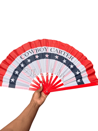 Cowboy Carter Clack Fan: Double Sided Concert Fan