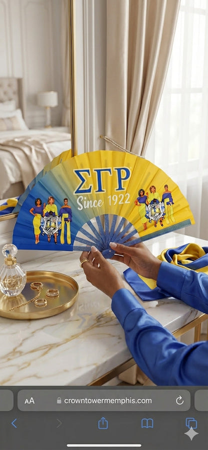 Sigma Gamma Rho Clack Fan: Since 1922 Greek Sorority Fan
