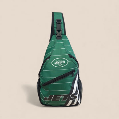 New York Jets Crossbody Sling Bag - Green NFL Shoulder Bag