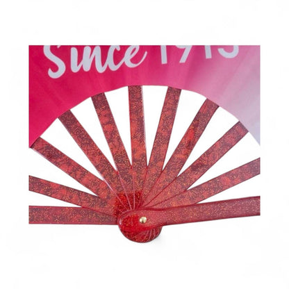 Delta Sigma Theta Folding Hand Fan: Since 1913 Greek Sorority