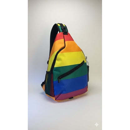 Rainbow Pride Crossbody Sling Bag - LGBTQ+ Pride Shoulder Bag
