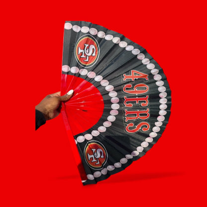 San Francisco 49ers Clack Fan: Game Day Folding Sports Fan