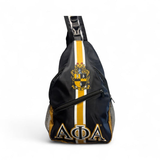 Alpha Phi Alpha Sling Bag: Greek Crossbody Backpack