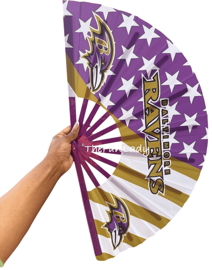 Baltimore Ravens Clack Fan: NFL Game Day Accessory