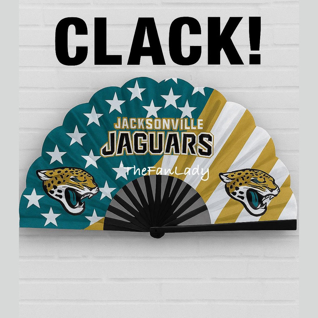 Jacksonville Jaguars Clack Fan: NFL Game Day Accessory