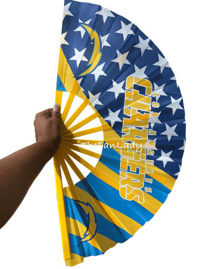 Los Angeles Chargers Clack Fan: NFL Game Day Accessory