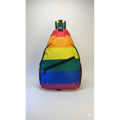 Rainbow Pride Crossbody Sling Bag - LGBTQ+ Pride Shoulder Bag