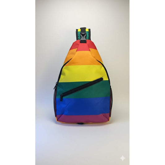 Rainbow Pride Crossbody Sling Bag - LGBTQ+ Pride Shoulder Bag