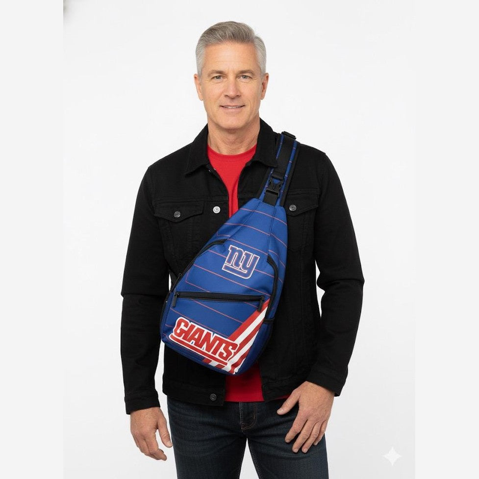 NY Giants Sling Bag: Crossbody Backpack