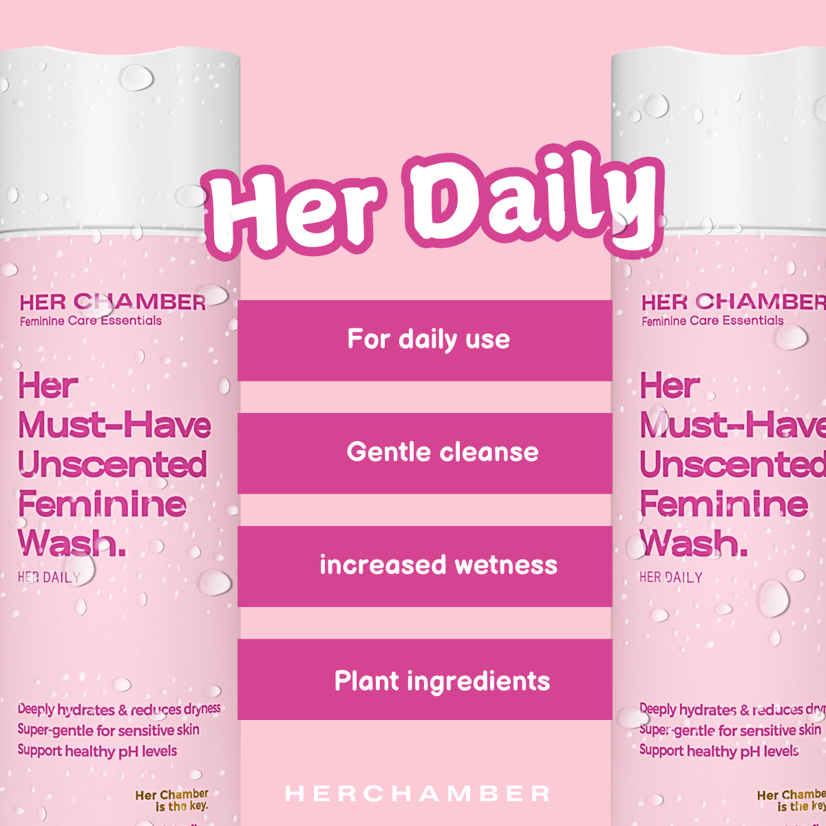 Her Chamber Unscented pH Balancing Feminine Hygiene Wash - 4