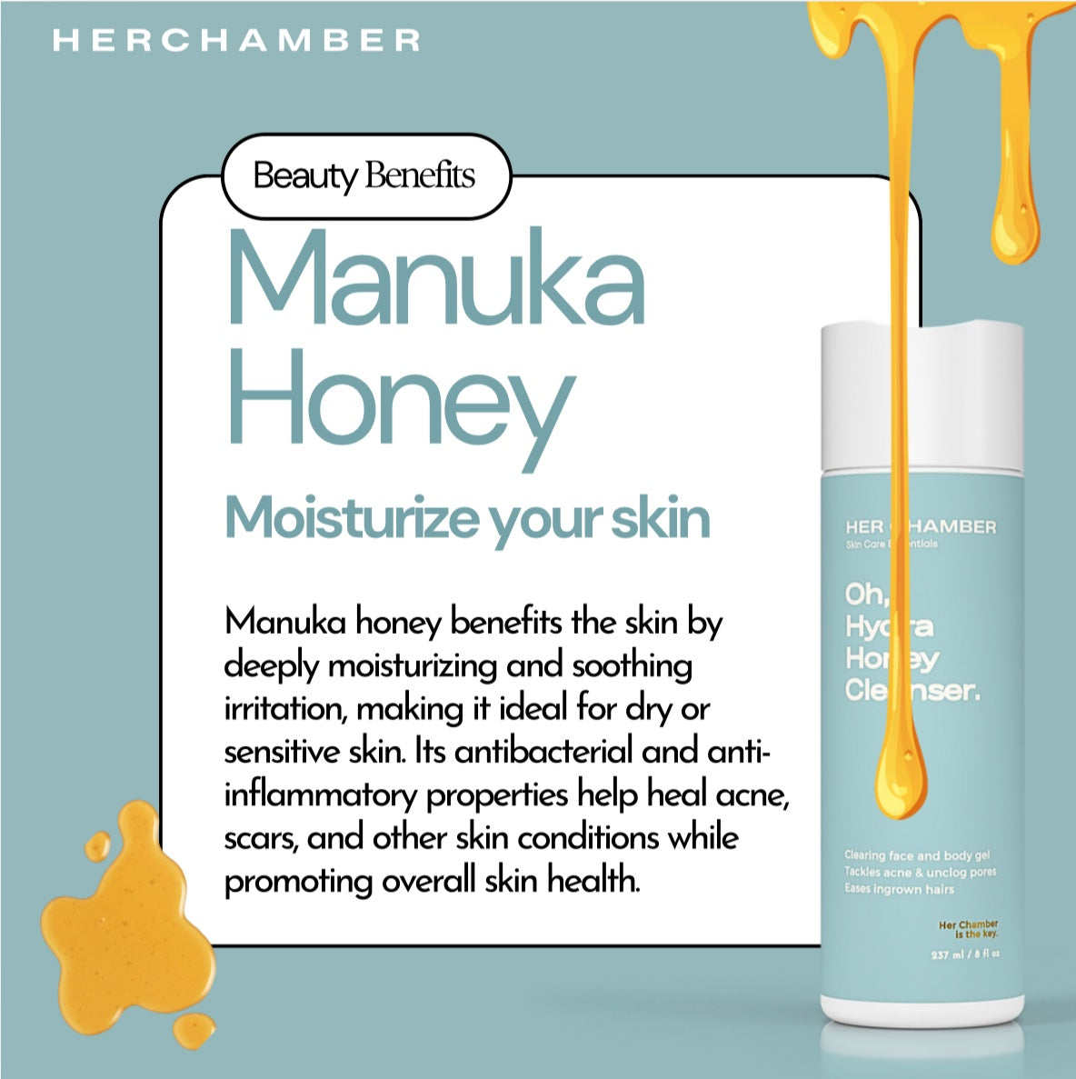Her Chamber Clearing Face and Body Cleanser - 4
