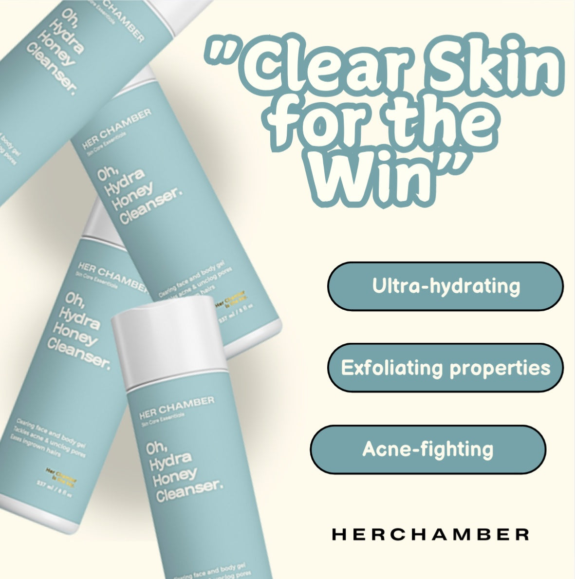 Her Chamber Clearing Face and Body Cleanser - 5