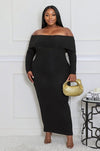 Black Amour Dress - 1