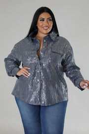 Dazzling Denim Shirt - 1