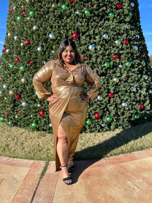 Golden Goddess Dress - 1