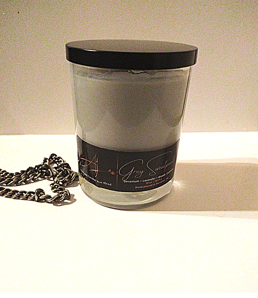Grey Sweatpants Candle  - 1