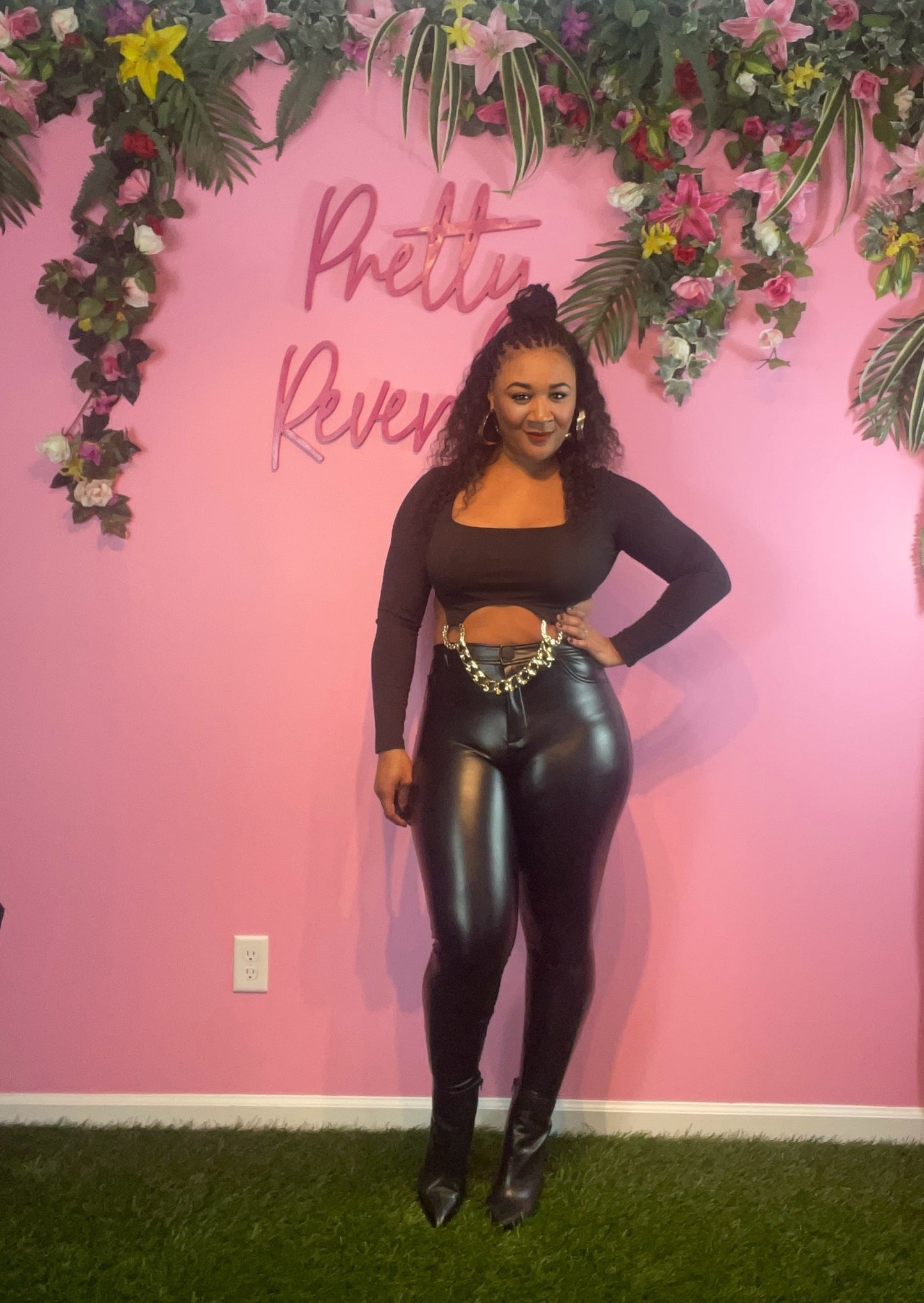 Locked In crop top - 1