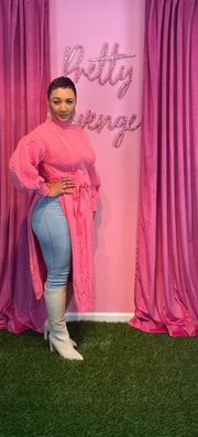 Pink and Posh Tunic Sweater - 2