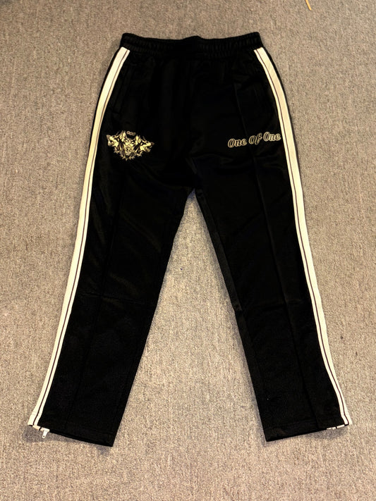 Black /Cream Jogging Pants - 1