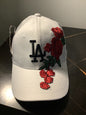 TM custom baseball cap white L A  - 1