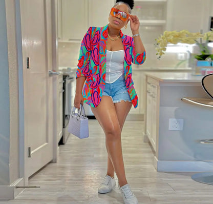 TM multi color blazers - 1