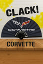 Corvette Clack Fan: Car Enthusiast Folding Hand Fan