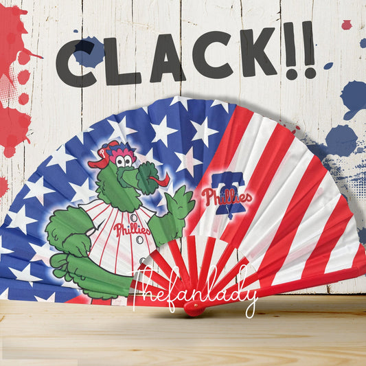 Philadelphia Phillies Clack Fan: MLB Game Day Fan