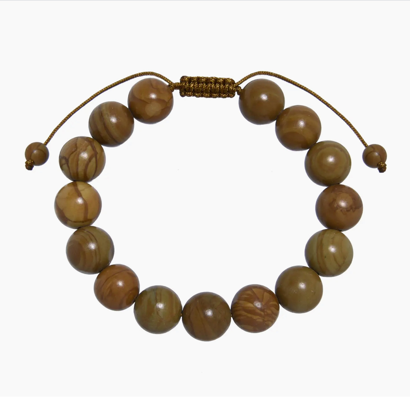 Woodline Jasper Stone Bracelet