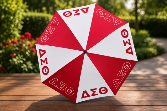 Large Delta Golf Sorority Umbrella