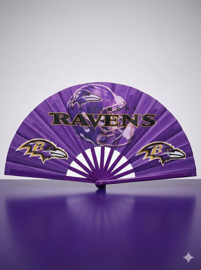 Baltimore Ravens Hand Fan - Purple NFL Folding Fan