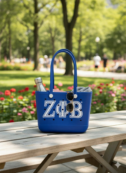 Zeta Phi Beta Sorority Bogg Bag