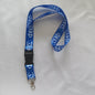 Phi Beta Sigma Fraternity Lanyard – Blue & White Greek Letter