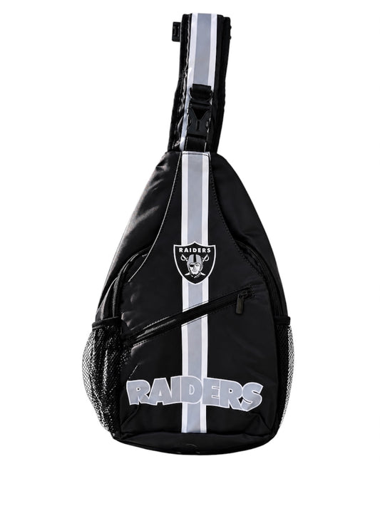 Las Vegas Raiders Sling Bag: Crossbody Backpack