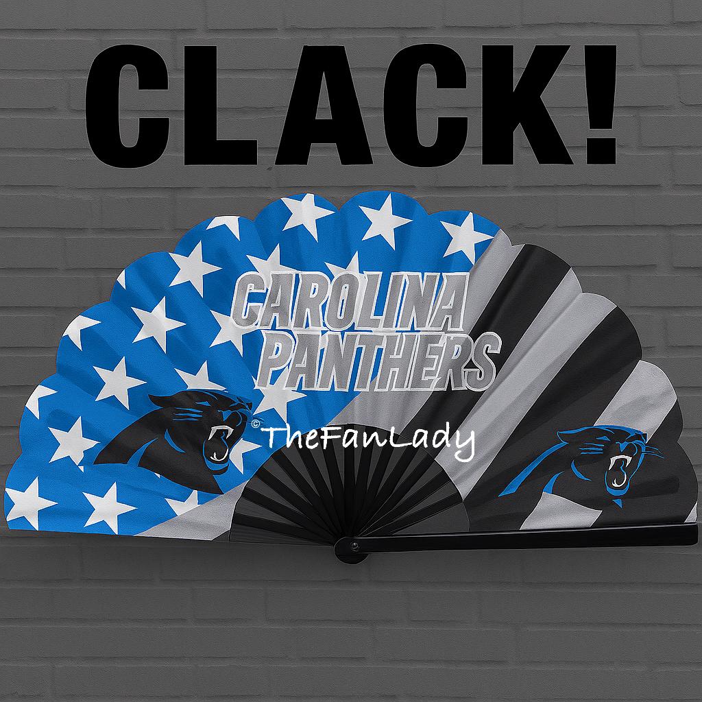 Carolina Panthers Clack Fan: NFL Game Day Accessory