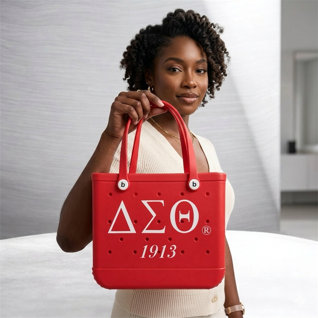 Delta Sigma Theta EVA Beach Bag
