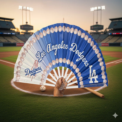 Los Angeles Dodgers Clack Fan: MLB Baseball Game Day Fan