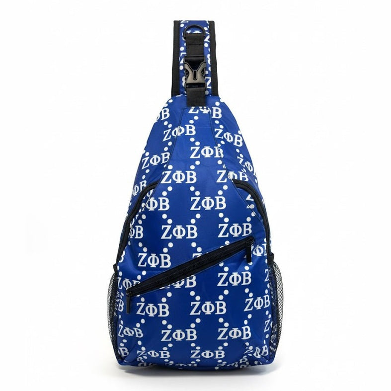 ΖΦΒ Zeta Sorority Greek Crossbody