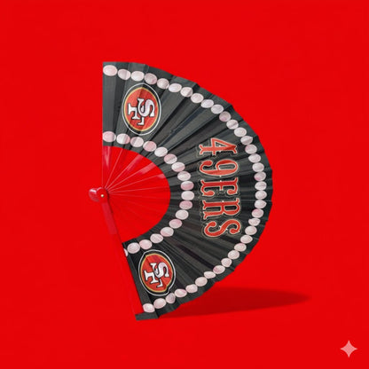 San Francisco 49ers Clack Fan: Game Day Folding Sports Fan
