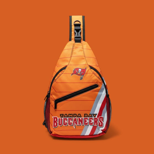 Tampa Bay Buccaneers Crossbody Sling Bag - Orange NFL Shoulder Bag